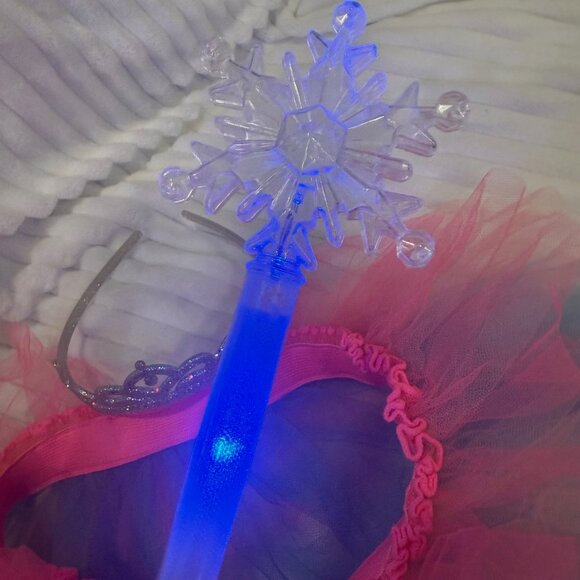 Danskin girls tutu tiara light up wand - Picture 3 of 4